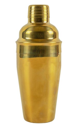 Cocktail shaker tlg - cocktail, gold