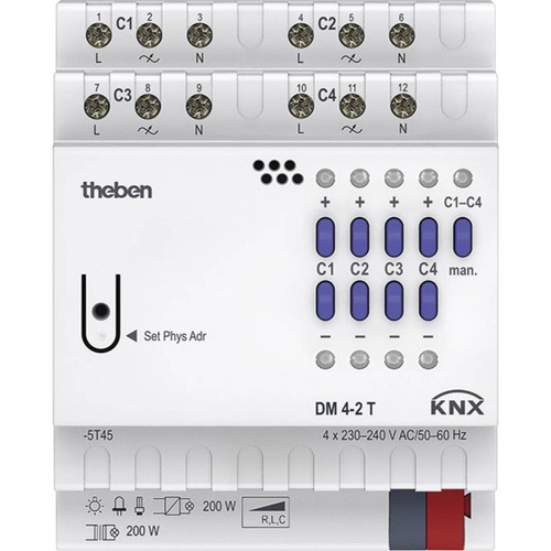 Theben dimmaktor dimmer knx - dimmaktor,