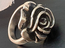 925 Silber Ring Rose Rosenring