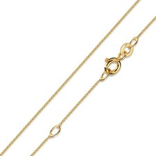 Ankerkette 0.8mm breit 42/45cm Gold 333/000