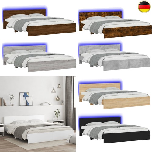 Bettgestell mit kopfteil und - mit,