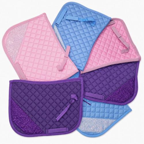 Glitzer schabracke hellblau - glitzer,