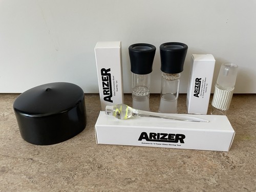 Arizer xq2 zubehör set - arizer, glas