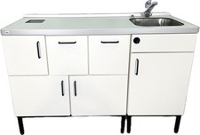 Gipstisch Laborzeile Dentallabor Gipstheke Spülenschrank Werkzeugschrank