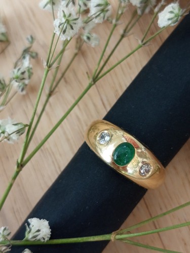 585 gelbgoldring 14k mit - gelbgoldring,