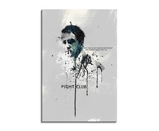 60x90cm Fight Club Aquarell