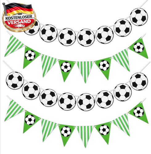 Stück fußball deko banner - stück,