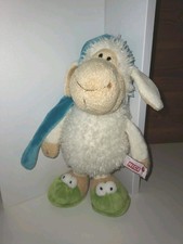 Nici Schaf Jolly Mäh Sleepy Froschschuhe Mütze türkis Kuscheltier Schlafschaf