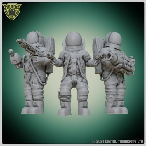 Apollo spaceman miniaturen - apollo,