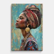 Leinwandbild Afrikanische