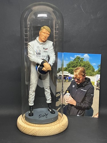 Mika hakkinen signierte figur - mika,