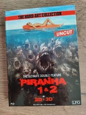 Piranha 1 und 2 im Ultimate Double Uncut Mediabook in 2D und 3D