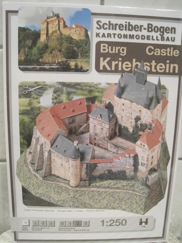 Burg kriebstein 250 - burg, 1:250