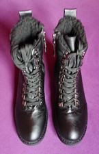 EMP Winterboot Girls, Winterstiefel, schwarz, Gr. 40, Gothic Punk