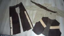 UNIKAT !  Cowboy Chaps Bolero Hemd Tuch - Gr. 98-104 - Fasching Karneval Kostüm 