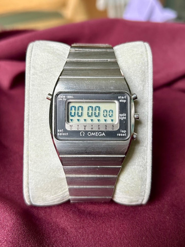 Omega lcd chronograph cal - omega,