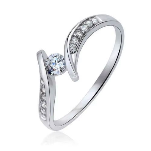 Eleganter design ring 925 - eleganter,