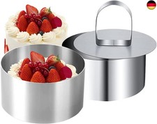 NEUSID 4 Stück Dessertringe