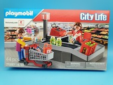 Playmobil City Life 71387 Kaufland Kasse Supermarkt Kassenband Exclusive NEU OVP