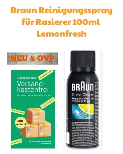 Braun shaver cleaner - braun,