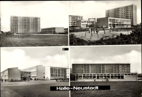 Halle neustadt - ak,