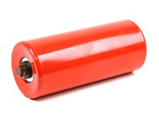 Tragrolle Transportrolle Förderrolle RL 250 mm Ø 108 mm Förderbandrolle Stahl