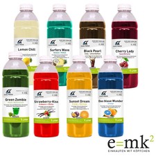 Slush Eis Sirup 8x1L Konzentrat 1:5 AZOFREI Vorteilset Sprudler Eis-Getränk