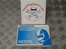 Buch Bedienungsanleitung Fahrerhandbuch Honda CBR900 RR SC44 00X37-MCJ-6102