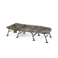 Nash Indulgence HD40 8 Leg Sleep System Karpfenliege Camo 18,5kg Bedchair NEW