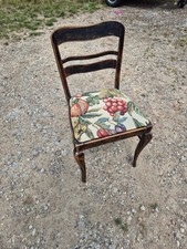 antiker Holzstuhl Jugendstil