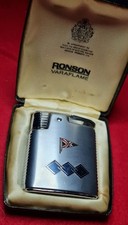 Royal Motor Yacht Club (RMYC), 1960/70er Ronson Windmaster Feuerzeug RAR sehr guter Zustand