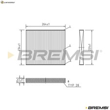 FILTER INNENRAUMLUFT FC0107C