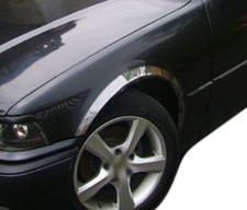 Radlauf Zierleisten Chrom Set