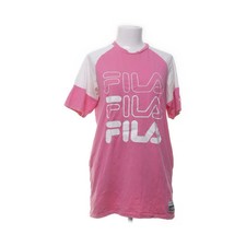 Fila, Trainingskleid, Größe: S, Pink/Weiß, Baumwolle, Print, Damen -vtA