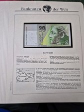 Banknoten Der Welt Slowakei 20