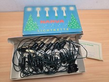 DDR 10 teilig Lichterkette Narva weiß Weihnachtsbaumbeleuchtung Ostalgie GDR