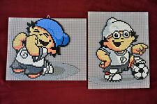 Mainzelmännchen Mosaik-Steckspiel Steckmosaik Spiel Fussball