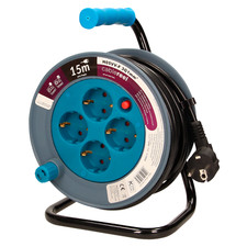 KABELTROMMEL  4-FACH  15M