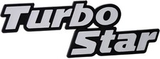 Auto 3D Relief Schild Turbo