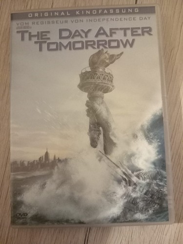 The day after tomorrow dvd - tomorrow,