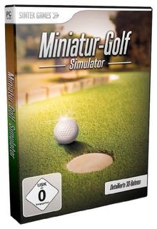 Miniaturgolf simulator von - -,