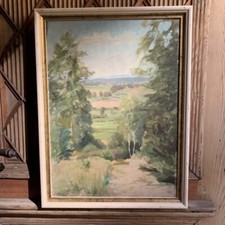 Painting Hiking Trail Framed