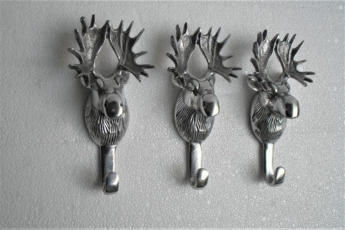 Metall elch wandhaken - elch, set