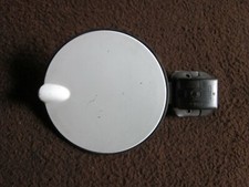 OPEL OMEGA B KOMBI TANKKLAPPE TANKDECKEL WEISS