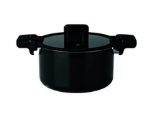 Energiespartopf 5,8L N8WERK Aluminium schwarz