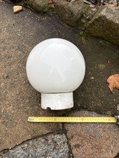 Vintage Kugellampe Keramik Glas Kellerlampe E27 Lampensockel 100 W Wandlampe