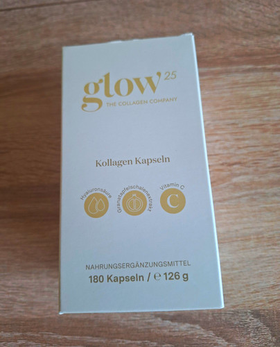 Glow25 kollagen kapseln 180 - glow25,