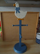 Holzständer  mit Ente für 4  Tassen , Küche