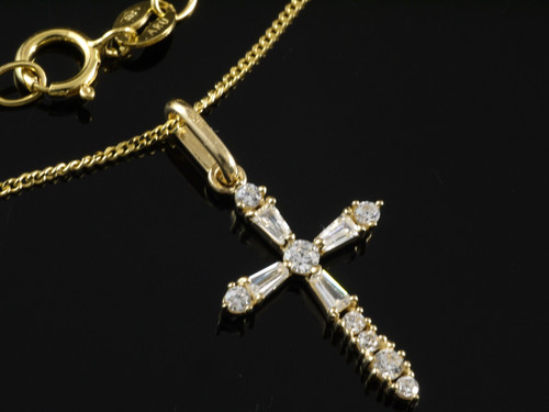 585 goldkette mit kleinem - 585,