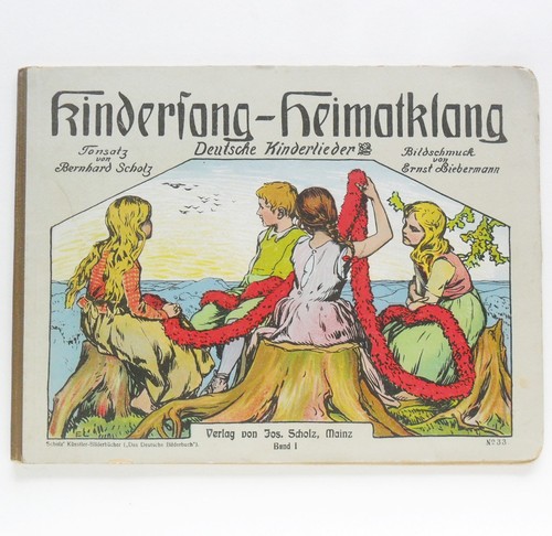 Kinderbuch 1910 kindersang - kinderbuch,